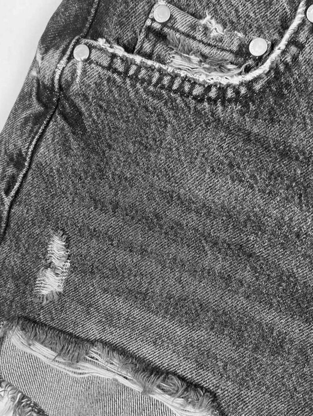 JULY SALE ZARA "Signature" Cut Off Shorts Size 4 NWT - Picture 3 of 6